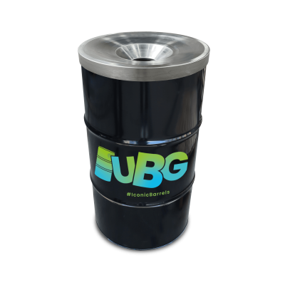 120L Medium Bin Black