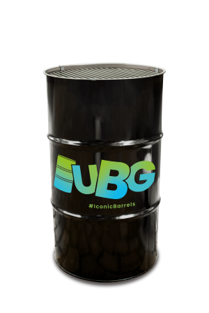 120L Meduim BBQ Black